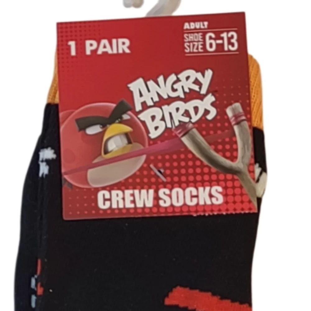 Angry Birds Crew Socks Unisex Bundle And Save